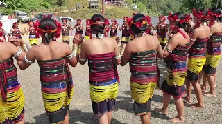 Sumi folk dance (aphilo kuwo) by womenfolk of Aichi Saghemi village