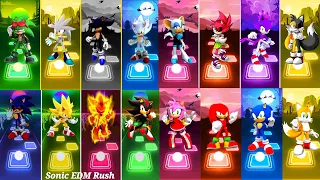 Sonic Team - Silver Sonic - Knuckles - Tails - Shadow - Amy Rose - Super Sonic - Blaze - Tails
