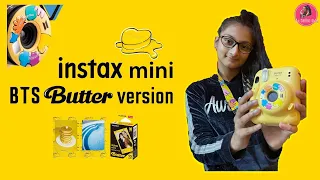 BTS Butter Polaroid Camera | Instax Mini 11 | Unboxing | Limited Edition Fuji || The Kanyaa Show