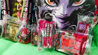 2015 McDonald's Monster High Happy Meal Toys Full Set 8 for McPlay Game App