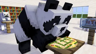 Animals School - Making Pizza (Minecraft Animation)