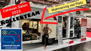 Wohnmobilsuche mit Überraschung | Caravan Salon 2023 Rollerteam Kronos 290 M Advance