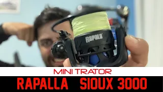 🚨[REVIEW] MOLINETE RAPALLA SIOUX 3000 - O BRUTO DA CATEGORIA #fishing  #review