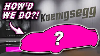 My Koenigsegg Gemera- World's First Spec Session!