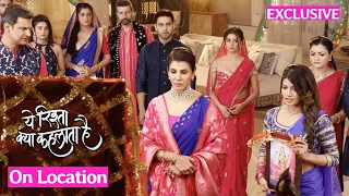 Yeh Rishta Kya Kehlata Hai | On Location | Abhira Ne Laya Lakshmi Ka Photo, Dadisa Ke Sath Nok Jhok