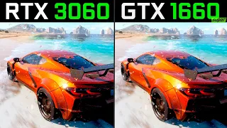 RTX 3060 vs GTX 1660 SUPER in 6 Games