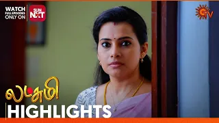 Lakshmi - Highlights | 22 May 2024 | New Tamil Serial | Sun TV