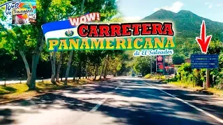 Asi esta quedando la Carretera Panamericana de El Salvador