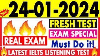 IELTS Listening Practice Test 2024 with Answers | 24.01.2024