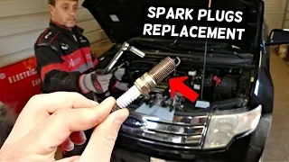 FORD EDGE SPARK PLUGS REPLACEMENT 3.5 LINCOLN MKX