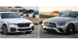 2021 BMW 5 Series VS Mercedes Benz E class| Best Business Class Sedan