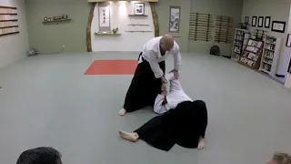 Aikido. Munedori kao tsuki kotegaeshi. Aikibushi. Айкидо. Катагаеши от ударов руками.