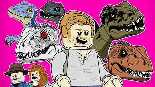 ♪ LEGO JURASSIC WORLD THE MUSICAL - Animated Parody Song