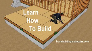 Floor Framing Examples For Home Addition With Raised Floor And Crawlspace - Easy Learning