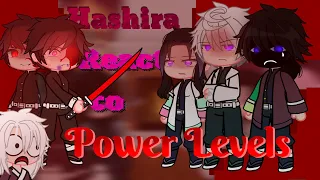 Hashira react to Power Levels  [Hashira&Kamaboko Squad](Kny/Demon Slayer){gcrv} |New year special🎉|