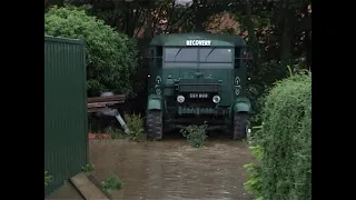 RUSWAR FLOODS#whitby #nymr