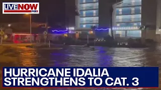 Hurricane Idalia strengthens to 'major' category 3 storm with winds of 120+ mph | LiveNOW from FOX