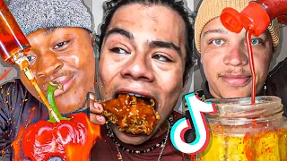 Extreme Hot Spicy Food Tiktok Compilation #21