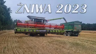 🌾Żniwa 2023🌾Z kamerki na głowie😱 (Claas Lexion 760)