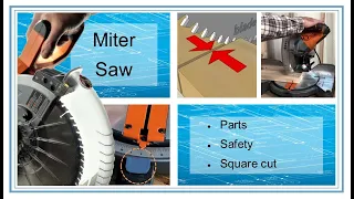 How to use a Miter Saw - Part 1 of 2 - Trades Training Video Series