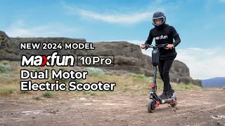 Maxfun 10 Pro Electric Scooter: Canyon Adventure, Speed and Passion Coexist