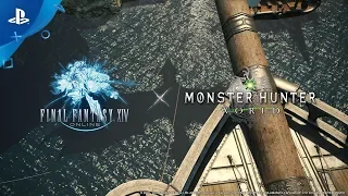 『ファイナルファンタジーXIV』 FFXIV × MH:W Collaboration Trailer