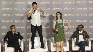 Live Stunt Action By Varun Dhawan & Kriti Sanon | Dilwale Song Launch