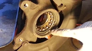 Wheel Bearing Diagnosis and Replacement DIY - 1994 VW Jetta