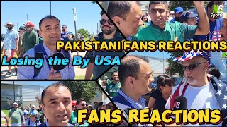 Pakistan vs USA match Pakistani fans reactions after losing the match by USA ICC T20 Cricket World
