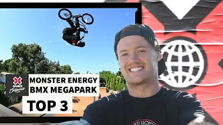 Monster Energy BMX MegaPark: TOP 3 | X Games California 2023