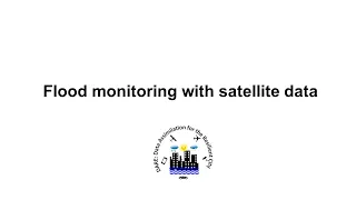 Flood monitoring with satellite data