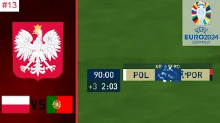 Gol w ostatnich sekundach! Polska - Portugalia / EURO 2024 - Kariera Fernando Santos  [#13] fifa 23
