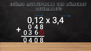 7° Multiplicación y división de decimales