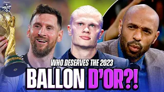 Thierry Henry on who DESERVES the 2023 Ballon d'Or & why he never won one!