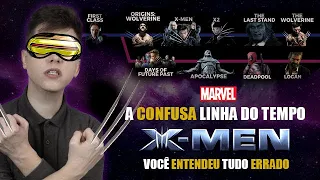 ENTENDA a Confusa LINHA DO TEMPO dos X-MEN - Ta TUDO ERRADO! (Especial FÊNIX NEGRA)