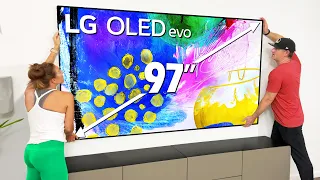 97" LG G2 - Absolutely Massive OLED TV