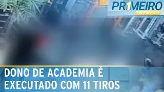 RS: dono de academia é executado com onze tiros | Primeiro Impacto (27/10/23)