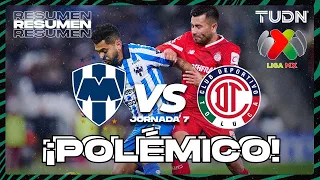 Resumen y goles | Monterrey vs Toluca | CL2024 - Liga Mx J7 | TUDN