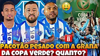 🔵🤑REFORÇOS DE PESO: GRANA DA COPA VERDE SERÁ USADA PRA CONTRATAÇÕES NO PAYSANDU?ATACANTES PROCURADOS