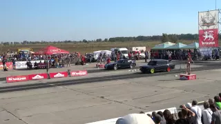 Lada 2107 8v turbo vs Dodge Viper SRT-10 supercharged