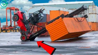 Dangerous Forklift Crashes! Total Bad Day At Work | FAILS AT WORK | Fails3Win