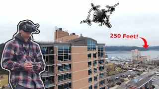 Diving Down Lakefront Towers With My FPV Drone | Week 4 FPV