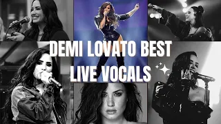 Demi Lovato BEST live vocals of ALL TIME!!!
