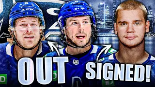 PATRIK ALLVIN MAKES A MOVE + BROCK BOESER, JT MILLER, FILIP HRONEK OUT (Vasili Podkolzin Signing)