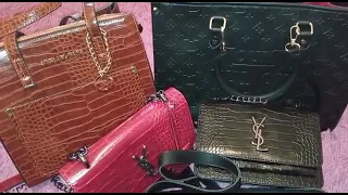 VLOG/Обзор турецких сумок из экокожи/Оптовые сумки 👜♥️