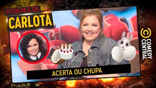 Acerta ou chupa com Arianna e Dadá | A Culpa É Da Carlota no Comedy Central