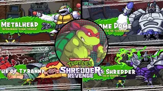 Teenage Mutant Ninja Turtles: Shredders Revenge | All Bosses + Ending Scene