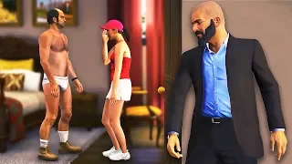 Encontré a Trevor y Amanda Haciendo Esto en GTA 5... Grand Theft Auto V - GTA V