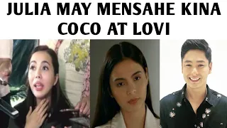 JULIA MONTES MAY MENSAHE KINA COCO AT LOVI