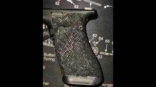 How to stipple a glock #diy #glock #glock22 #stippling #stipple